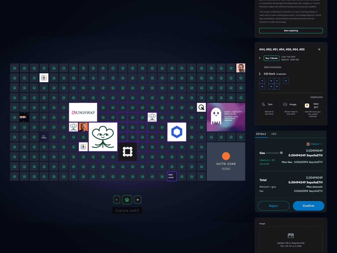 Home of web3 screenshot